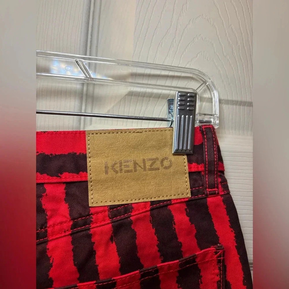 Kenzo Printed Straight Leg Jeans - Picture 4 of 7